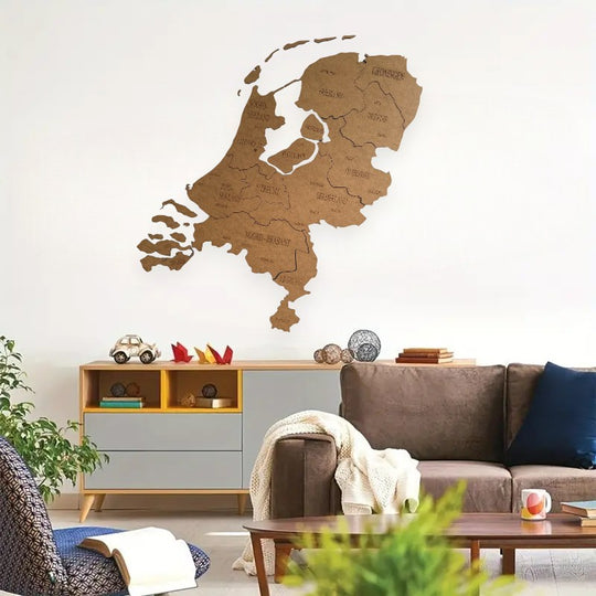 3D Nederland puzzle kaart - BT Home