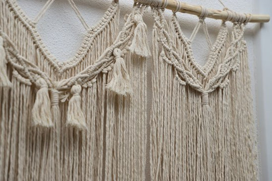 Macrame Wandkleed design - 80x100 cm - Bohemian Wandtapijt - BT Home