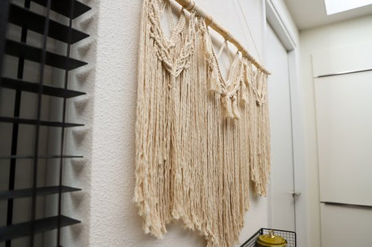 Macrame Wandkleed design - 80x100 cm - Bohemian Wandtapijt - BT Home