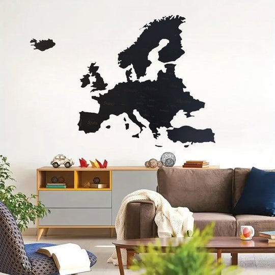 3D houten Europese kaart - BT Home