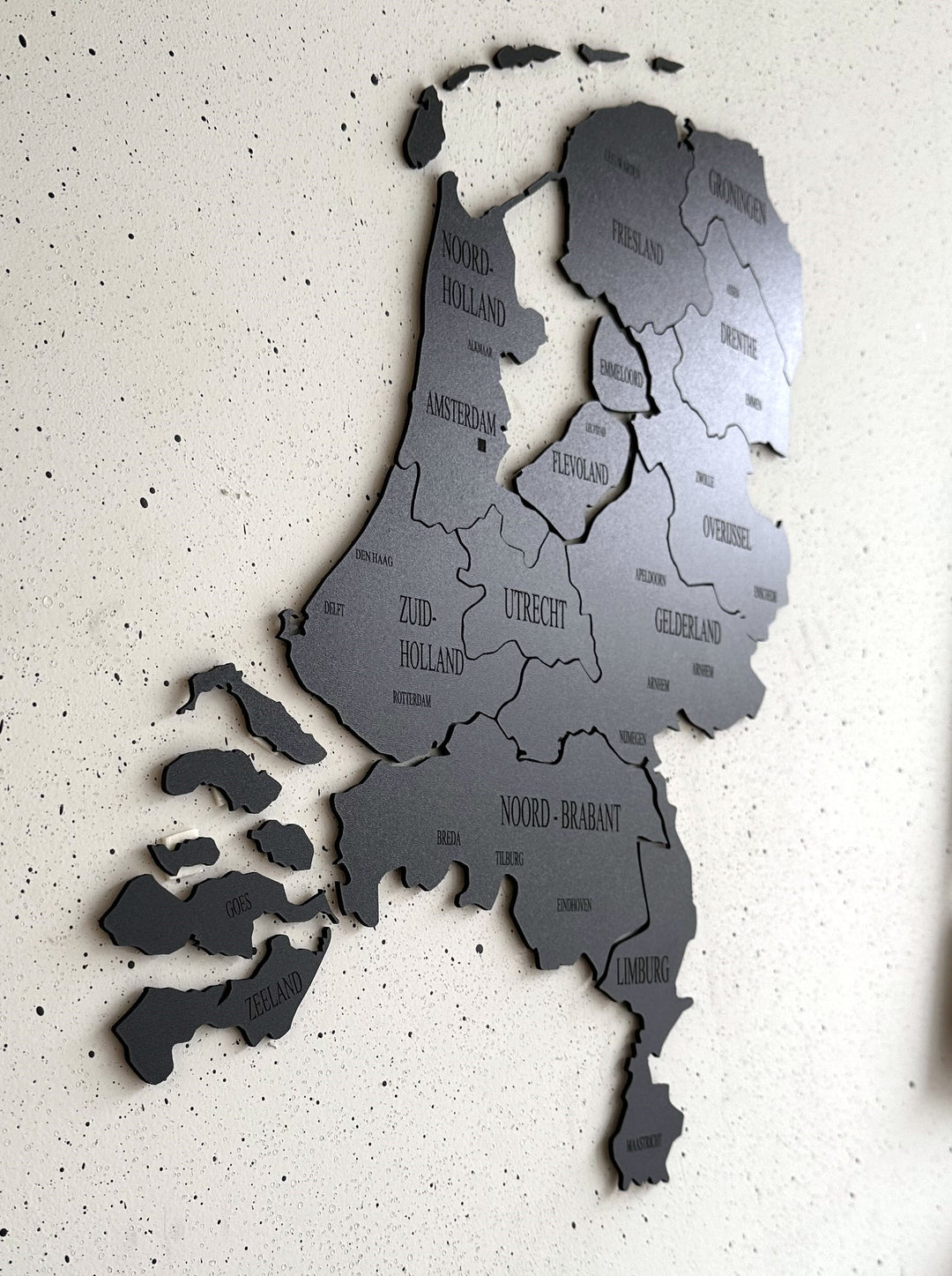3D Nederland puzzle kaart - BT Home