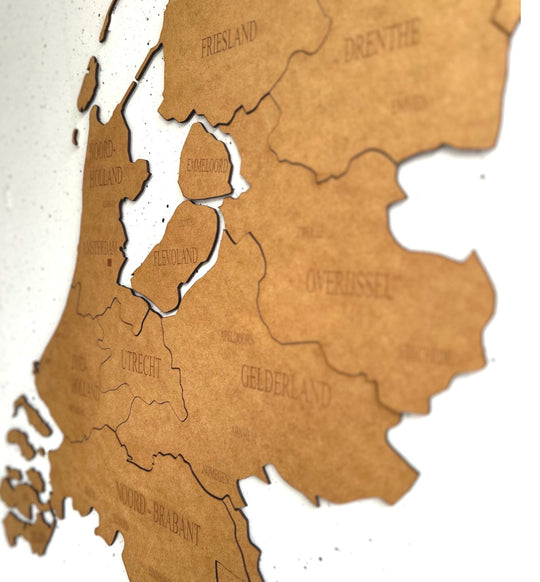 3D Nederland puzzle kaart - BT Home