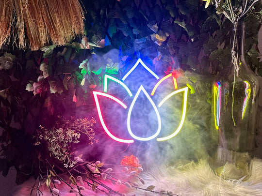 Lotus Neon Sign - BT Home