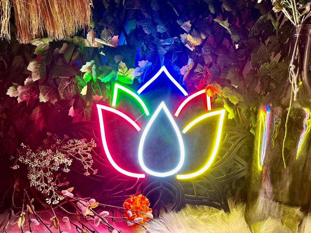Lotus Neon Sign - BT Home