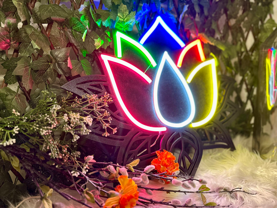 Lotus Neon Sign - BT Home