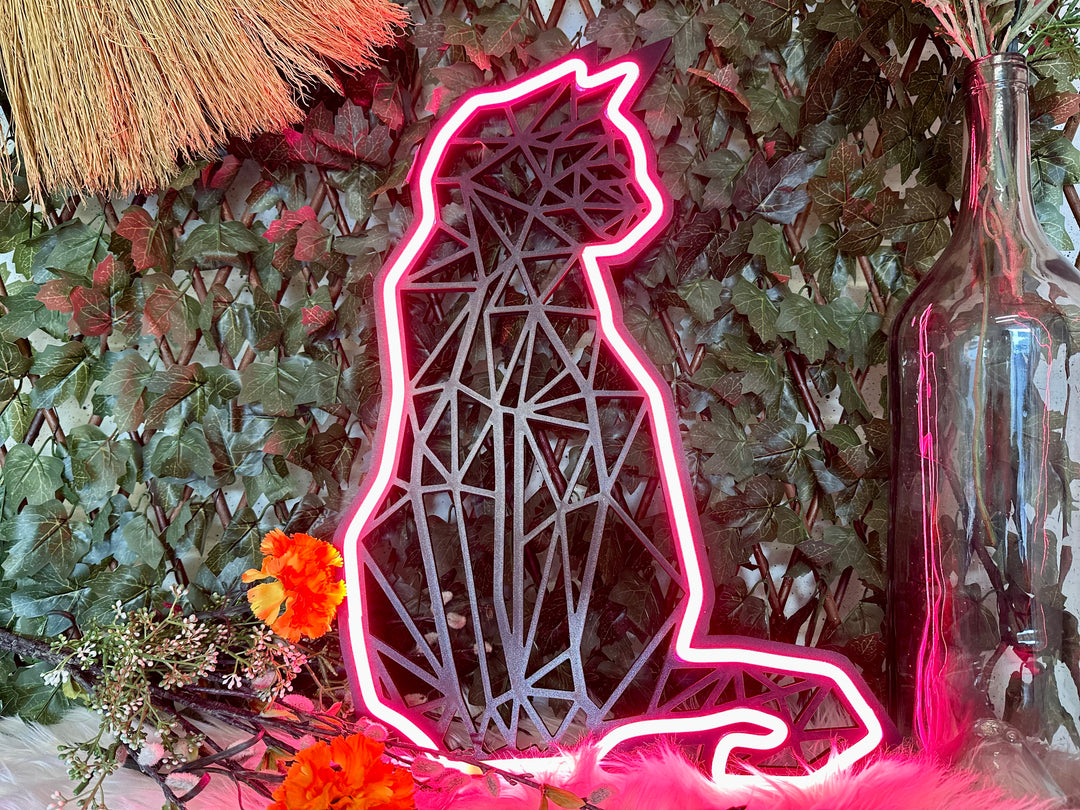 Cat Neon Sign - BT Home