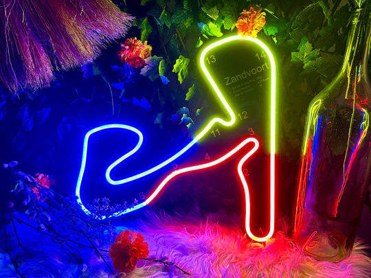 Zandvoort Circuit Neon Sign - BT Home