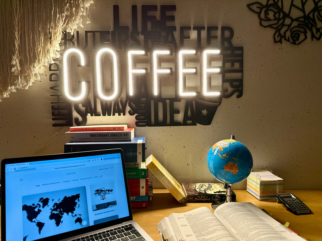 Coffee Neon Sign - BT Home