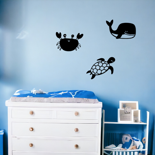 3 Stuks Zeedieren